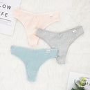 3 Pcs Lots Plus Size S-4XL Underwear Women Lingerie Panties Sexy G String Thongs for Lady Cotten Panties Girls Briefs