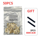 100/200/1000pcs 453 U-shaped 0.3-1.5mm2 terminal tab cold inserts connectors cold terminal small teeth fascia terminal