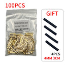 100/200/1000pcs 453 U-shaped 0.3-1.5mm2 terminal tab cold inserts connectors cold terminal small teeth fascia terminal