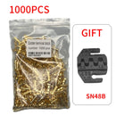 100/200/1000pcs 453 U-shaped 0.3-1.5mm2 terminal tab cold inserts connectors cold terminal small teeth fascia terminal