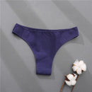 2021 Cotton Women's Panties Comfortable Underwear Low Waist Solid Color Briefs Plus Size Female Underpant Panty Lingerie XXL
