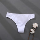2021 Cotton Women's Panties Comfortable Underwear Low Waist Solid Color Briefs Plus Size Female Underpant Panty Lingerie XXL