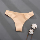 2021 Cotton Women's Panties Comfortable Underwear Low Waist Solid Color Briefs Plus Size Female Underpant Panty Lingerie XXL
