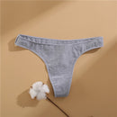 2021 Cotton Women's Panties Comfortable Underwear Low Waist Solid Color Briefs Plus Size Female Underpant Panty Lingerie XXL