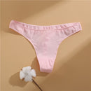 2021 Cotton Women's Panties Comfortable Underwear Low Waist Solid Color Briefs Plus Size Female Underpant Panty Lingerie XXL