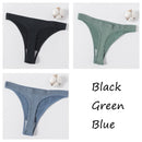 3Pcs/set Women G-string Thong Cotton Panties Seamless Underwear Comfort Low Waist Underpants Solid Color Pantys Lingerie M-XL