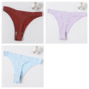 3Pcs/set Women G-string Thong Cotton Panties Seamless Underwear Comfort Low Waist Underpants Solid Color Pantys Lingerie M-XL