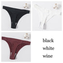 3Pcs/set Women G-string Thong Cotton Panties Seamless Underwear Comfort Low Waist Underpants Solid Color Pantys Lingerie M-XL