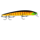 1PCS 14cm 18.5g  3D Bionic Minnow Fishing Lure Hard Bait with 3 Fishing Hooks Fishing Tackle Lure 3D Eyes Free Shipping