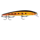 1PCS 14cm 18.5g  3D Bionic Minnow Fishing Lure Hard Bait with 3 Fishing Hooks Fishing Tackle Lure 3D Eyes Free Shipping