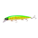 1PCS 14cm 18.5g  3D Bionic Minnow Fishing Lure Hard Bait with 3 Fishing Hooks Fishing Tackle Lure 3D Eyes Free Shipping