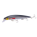 1PCS 14cm 18.5g  3D Bionic Minnow Fishing Lure Hard Bait with 3 Fishing Hooks Fishing Tackle Lure 3D Eyes Free Shipping