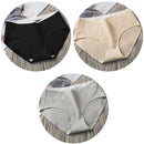 3Pcs Women's Underwear Cotton Seamless Stripes Panties Soild Color Skin- friendly Lingerie Woman Panty Low Waist M-XL Plus Size