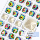 K9 Glass Crystals Crafts Pointback Loose Stones Square Crystals For Clothes Bags DIY Jewelry Decoration Garments Strass