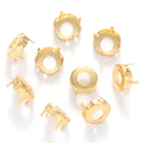 K9 Glass Crystals Crafts Pointback Loose Stones Square Crystals For Clothes Bags DIY Jewelry Decoration Garments Strass