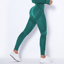RXRXCOCO Leggings Women Push Up Seamless Leggings For Fitness Yoga Pants High Waist Tights Hollow Out Sport Scrunch Butt Legging