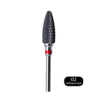 3/32'' Ceramic Nail Drill Bits Rotate Burr Milling Cutter Bits Manicure Cutter Pedicure Tools Electric Nail Drill Accessories