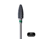 3/32'' Ceramic Nail Drill Bits Rotate Burr Milling Cutter Bits Manicure Cutter Pedicure Tools Electric Nail Drill Accessories