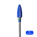 3/32'' Ceramic Nail Drill Bits Rotate Burr Milling Cutter Bits Manicure Cutter Pedicure Tools Electric Nail Drill Accessories