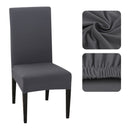 1/2/4/6Pcs Chair Cover Home Spandex Stretch Elastic Slipcovers Chair Covers For Kitchen Dining Room Wedding Banquet Home