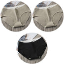 3Pcs Women's Underwear Cotton Seamless Stripes Panties Soild Color Skin- friendly Lingerie Woman Panty Low Waist M-XL Plus Size