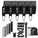 300lb Fitness Booty Resistance Elastic Band Workout for Training Home Exercise Sport Gym Dumbbell Harness Set Expander Equipment