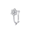 1Pcs C Shaped Fake Nose Ring Hoop Septum Rings Twist U Shape Nose Piercing Fake Piercing Oreja Pircing Jewelry Faux Piercing