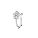 1Pcs C Shaped Fake Nose Ring Hoop Septum Rings Twist U Shape Nose Piercing Fake Piercing Oreja Pircing Jewelry Faux Piercing