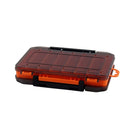 1Pcs 14 Compartments Fishing Lure Boxes Bait Storage Box Fishing Tackle 19cm*12cm*3.6cm Waterproof Double Sided Open Tackle Box