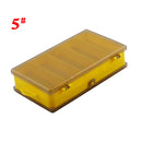 1Pcs 14 Compartments Fishing Lure Boxes Bait Storage Box Fishing Tackle 19cm*12cm*3.6cm Waterproof Double Sided Open Tackle Box