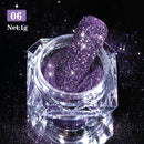 1 Box Neon sparkle Mirror Nail Glitter Pearl Powder Auroras Iridescent Effect Nails Pigment Dust UV Gel Polish Decor