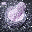 1 Box Neon sparkle Mirror Nail Glitter Pearl Powder Auroras Iridescent Effect Nails Pigment Dust UV Gel Polish Decor