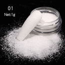 1 Box Neon sparkle Mirror Nail Glitter Pearl Powder Auroras Iridescent Effect Nails Pigment Dust UV Gel Polish Decor