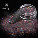 1 Box Neon sparkle Mirror Nail Glitter Pearl Powder Auroras Iridescent Effect Nails Pigment Dust UV Gel Polish Decor