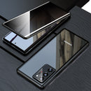 Magnetic Anti peeping privacy 360° For Samsung Galaxy Note 20 Ultra S21 Ultra S20 Fe Plus 5G Case Cover Funda Coque Metal Bumper