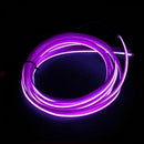 1M/2M/3M/5M Car Interior Lighting Decorative Lamp EL Wiring Neon Strip Auto DIY Flexible Ambient Light USB Party Atmosphere Lamp