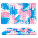 Big Size Fidget Toys Simple Dimple Rainbow Chess Board Push Bubble Toy Cute Bag Reliver Stress Toy Family Table Board Games