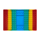 Big Size Fidget Toys Simple Dimple Rainbow Chess Board Push Bubble Toy Cute Bag Reliver Stress Toy Family Table Board Games
