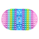 Big Size Fidget Toys Simple Dimple Rainbow Chess Board Push Bubble Toy Cute Bag Reliver Stress Toy Family Table Board Games