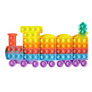 Big Size Fidget Toys Simple Dimple Rainbow Chess Board Push Bubble Toy Cute Bag Reliver Stress Toy Family Table Board Games