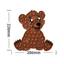 Big Size Fidget Toys Simple Dimple Rainbow Chess Board Push Bubble Toy Cute Bag Reliver Stress Toy Family Table Board Games