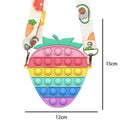 Big Size Fidget Toys Simple Dimple Rainbow Chess Board Push Bubble Toy Cute Bag Reliver Stress Toy Family Table Board Games