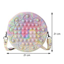 Big Size Fidget Toys Simple Dimple Rainbow Chess Board Push Bubble Toy Cute Bag Reliver Stress Toy Family Table Board Games