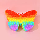 Big Size Fidget Toys Simple Dimple Rainbow Chess Board Push Bubble Toy Cute Bag Reliver Stress Toy Family Table Board Games