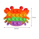 Big Size Fidget Toys Simple Dimple Rainbow Chess Board Push Bubble Toy Cute Bag Reliver Stress Toy Family Table Board Games