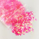 10g Holographic AB Nail Glitter Flakes Shell Sparkly Sequins Irregular Paillette DIY Gel Polish Manicure Nail Art Decorations
