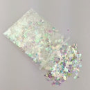 10g Holographic AB Nail Glitter Flakes Shell Sparkly Sequins Irregular Paillette DIY Gel Polish Manicure Nail Art Decorations