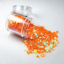 10g Holographic AB Nail Glitter Flakes Shell Sparkly Sequins Irregular Paillette DIY Gel Polish Manicure Nail Art Decorations