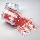 10g Holographic AB Nail Glitter Flakes Shell Sparkly Sequins Irregular Paillette DIY Gel Polish Manicure Nail Art Decorations