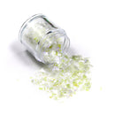 10g Holographic AB Nail Glitter Flakes Shell Sparkly Sequins Irregular Paillette DIY Gel Polish Manicure Nail Art Decorations